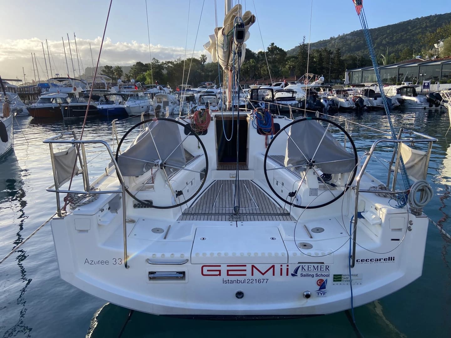 Boat interior