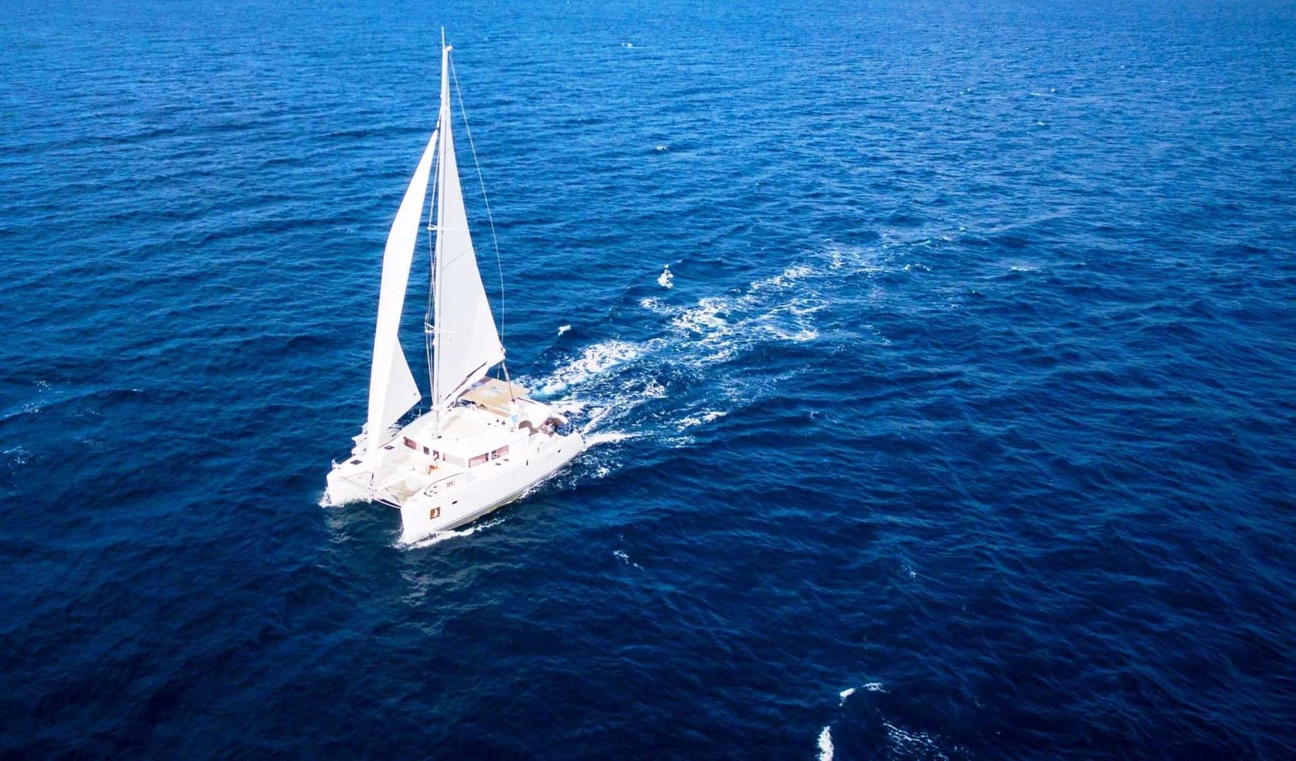 The Great Red Island: Catamaran Voyage off Madagascar - boat photo