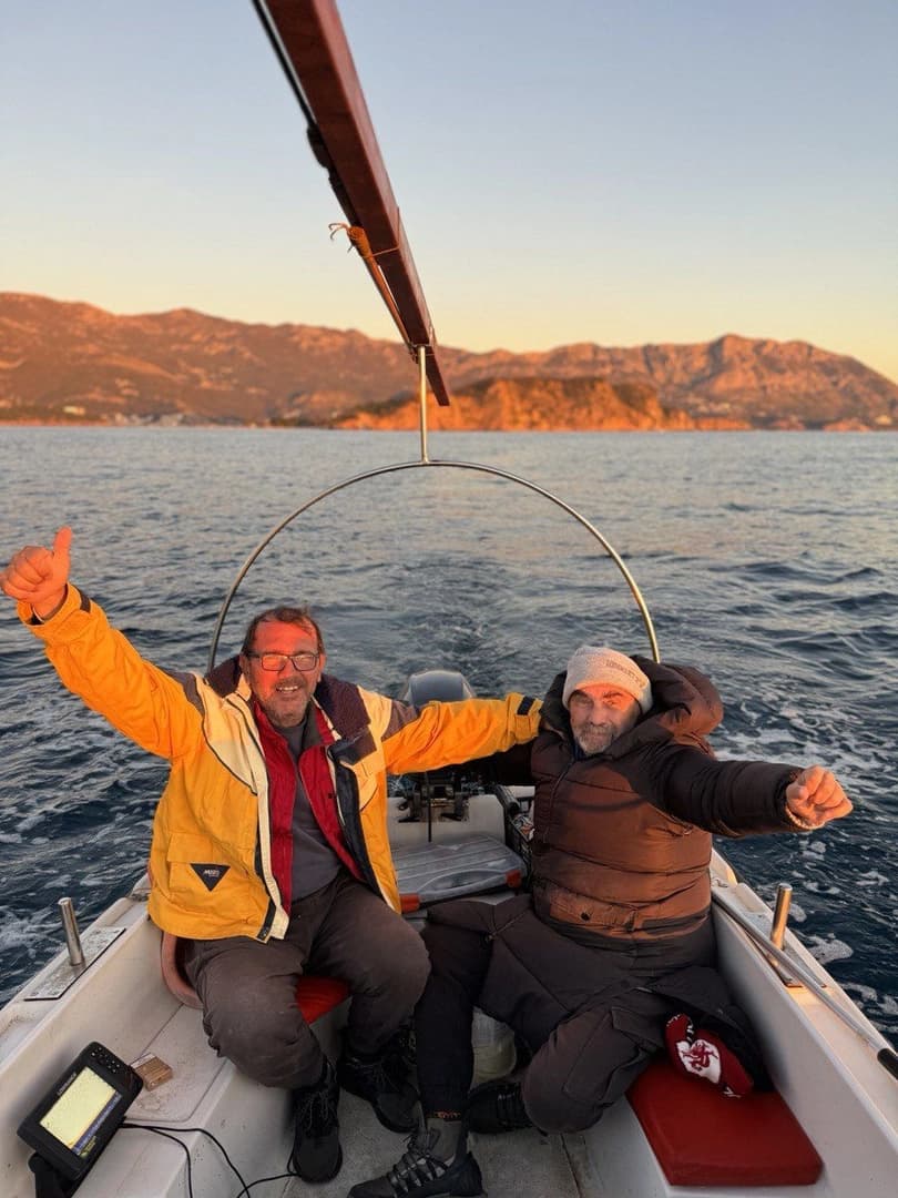 Fishing with Andrian and Uncle Mitya - photo 6