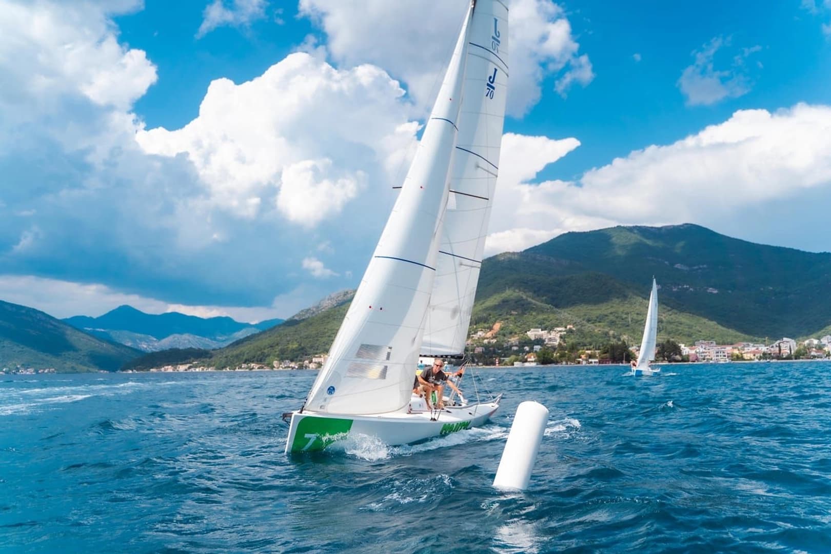 Sailing trip on a sports boats - boat photo