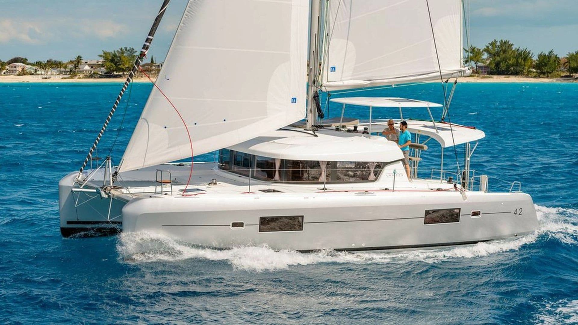 Eden on Earth: Catamaran Cruise through Seychelles - boat photo