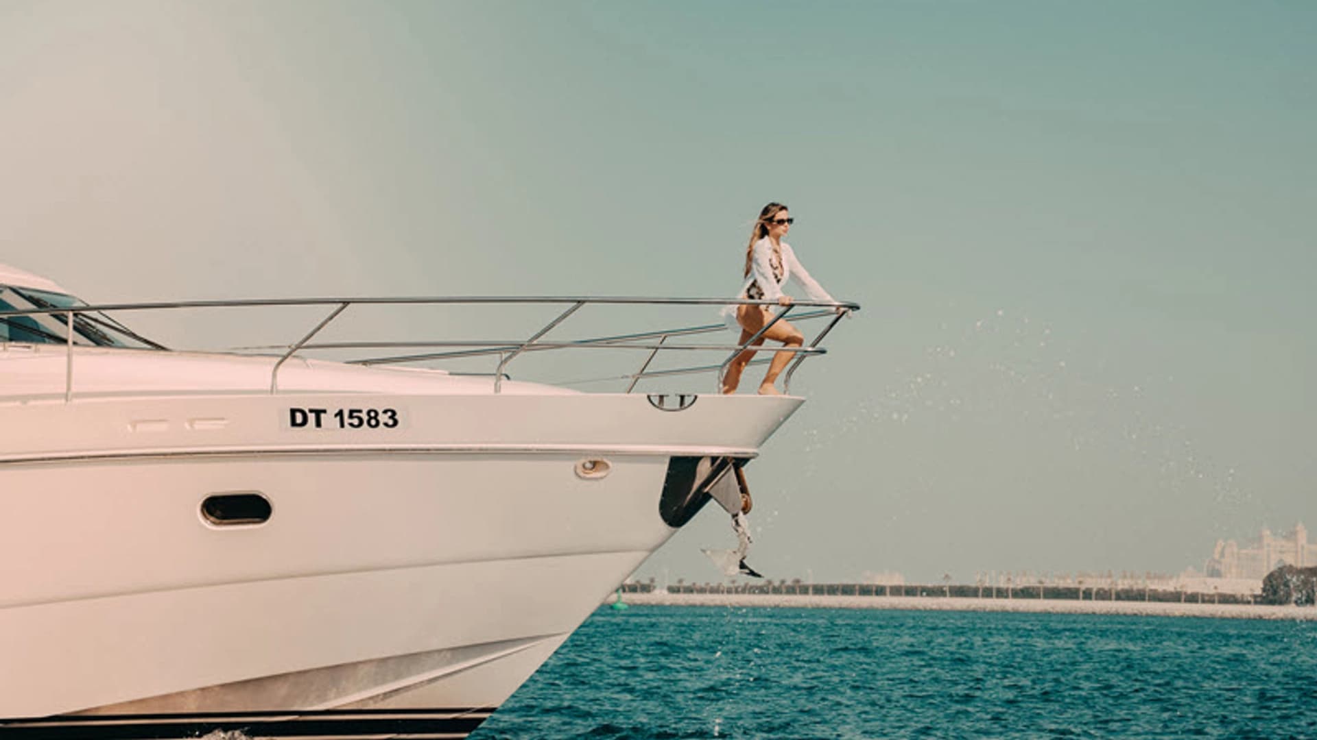 Day tour on a luxury motor yacht in Dubai - photo 7