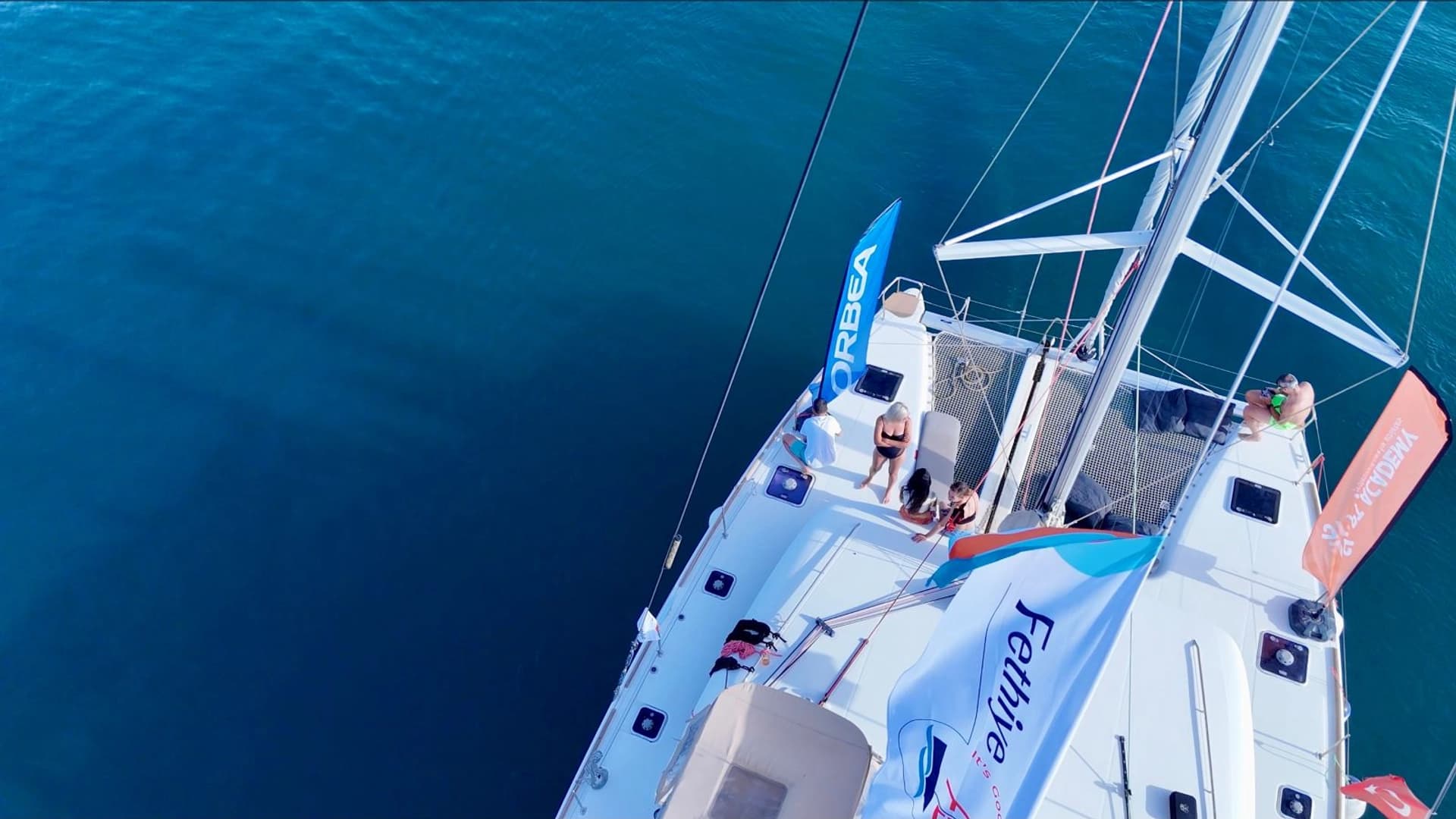 Catamaran handling practice - photo