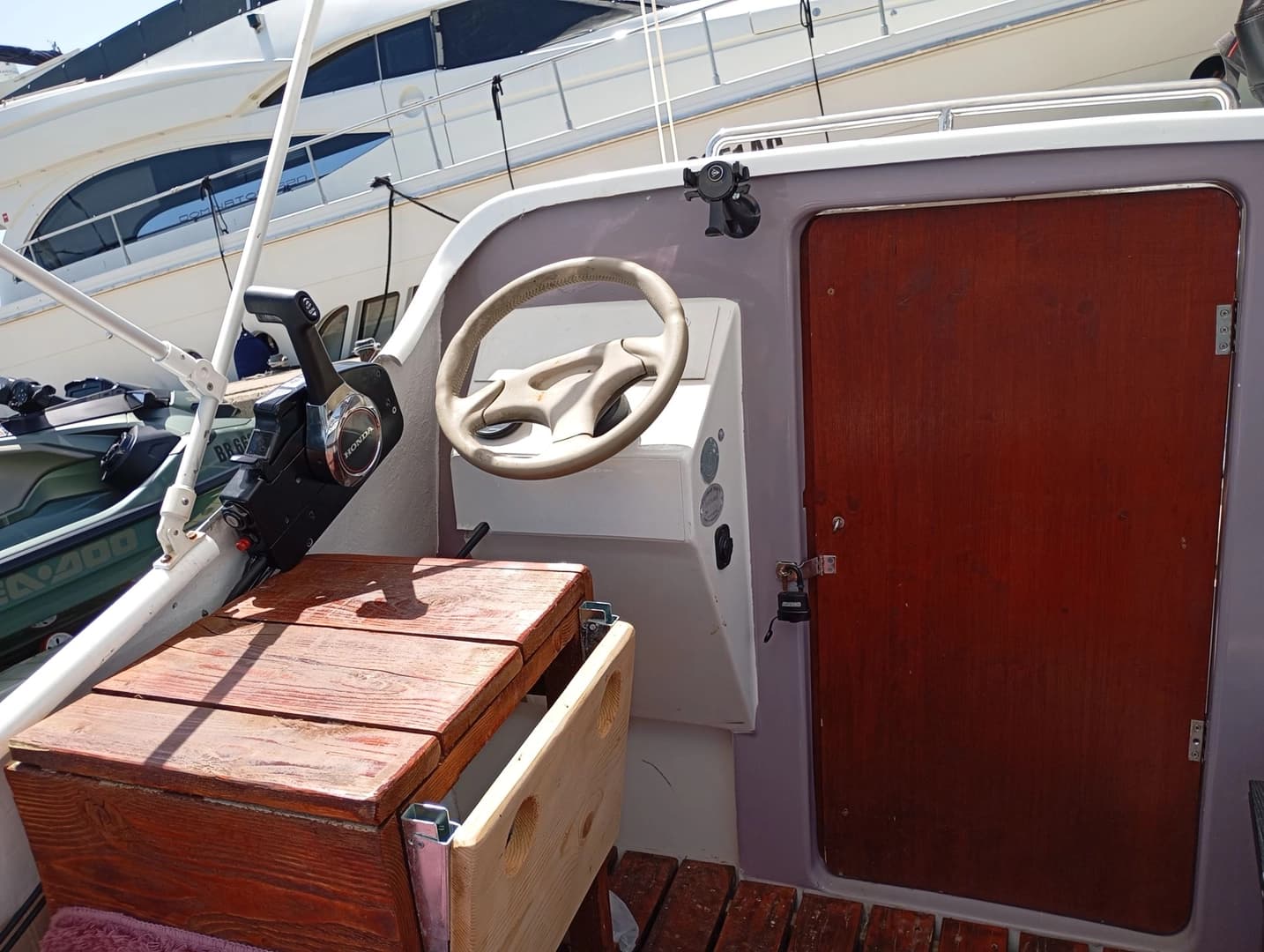 Boat trip and fishing - boat photo