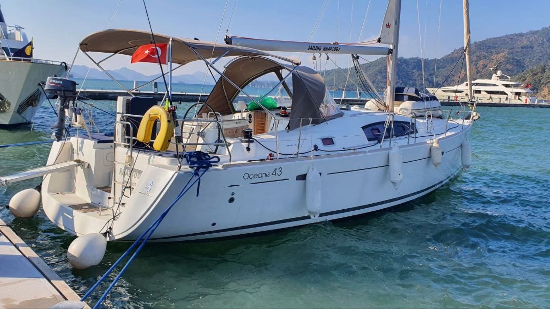 IYT Bareboat Skipper Sail practical training - boat photo