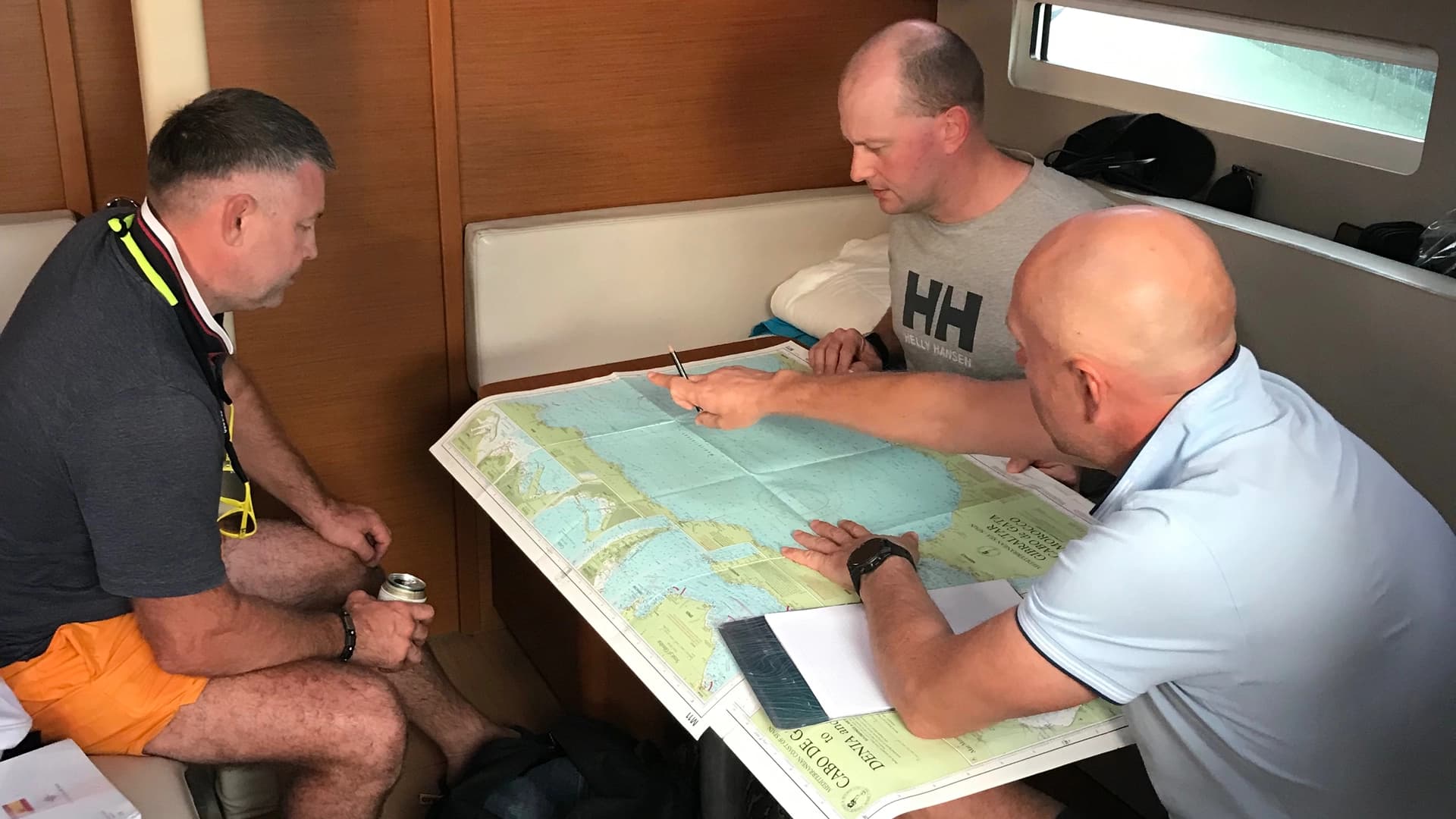 Voyage from Tenerife to Majorca - boat photo