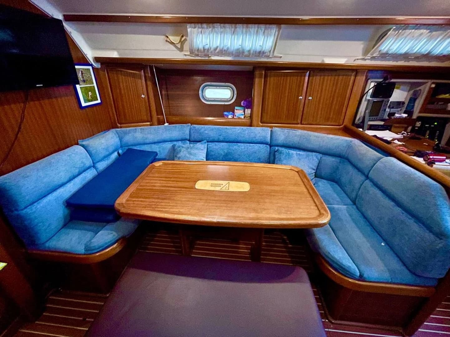 Boat interior