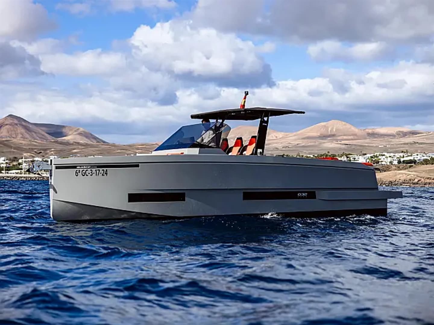 Chic & Tonic - Style, Freedom and Turquoise Waters of Lanzarote - La Graciosa Island - boat photo