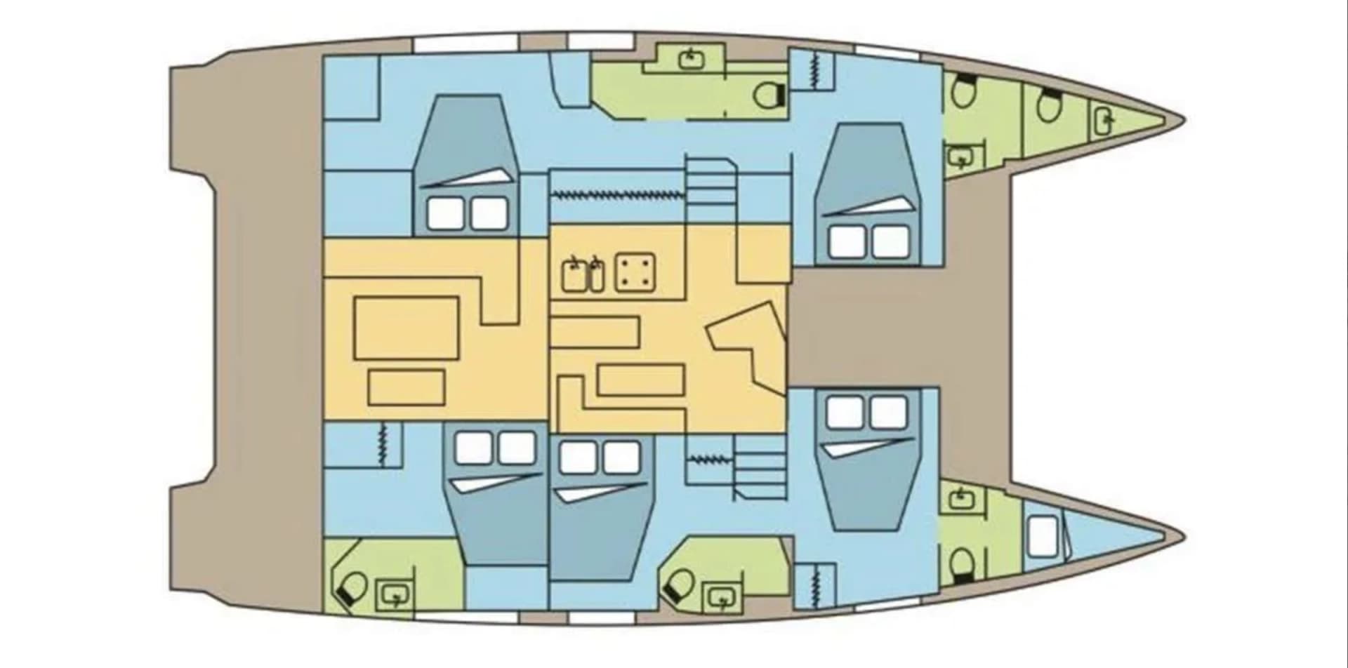 Fountaine Pajot Aura 51 ELECTRIC LILY - photo 4