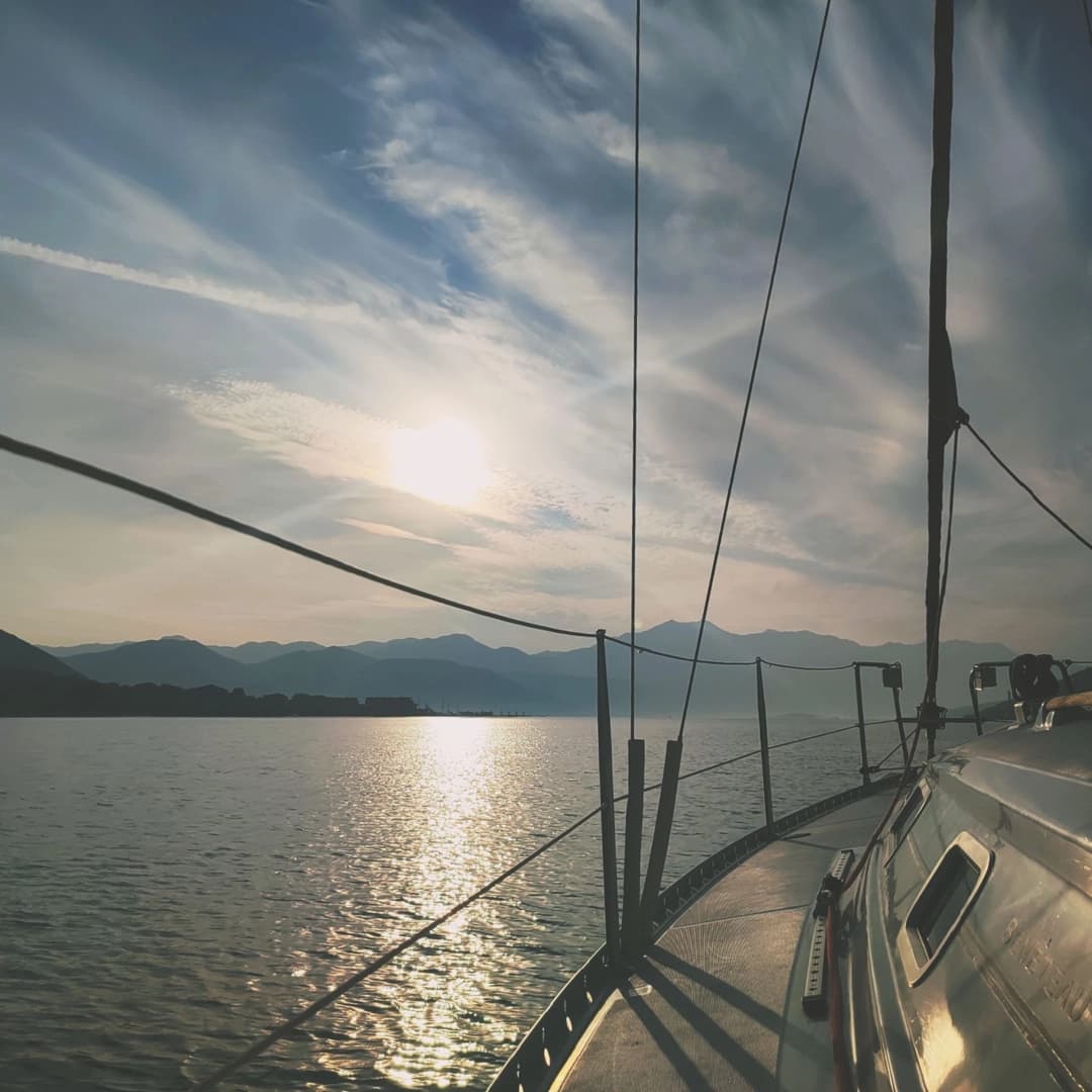 Montenegro under sail - boat photo