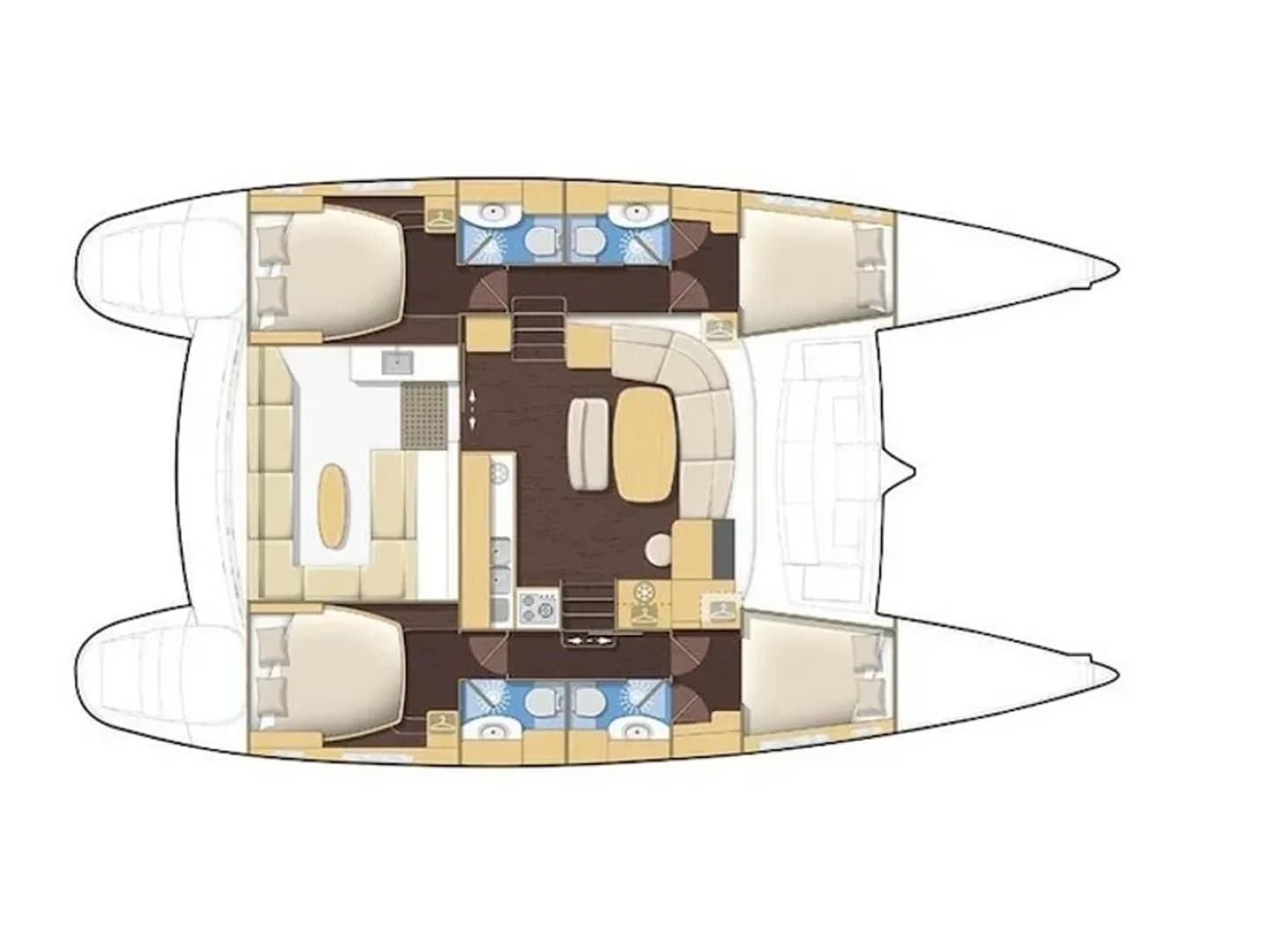 Boat interior
