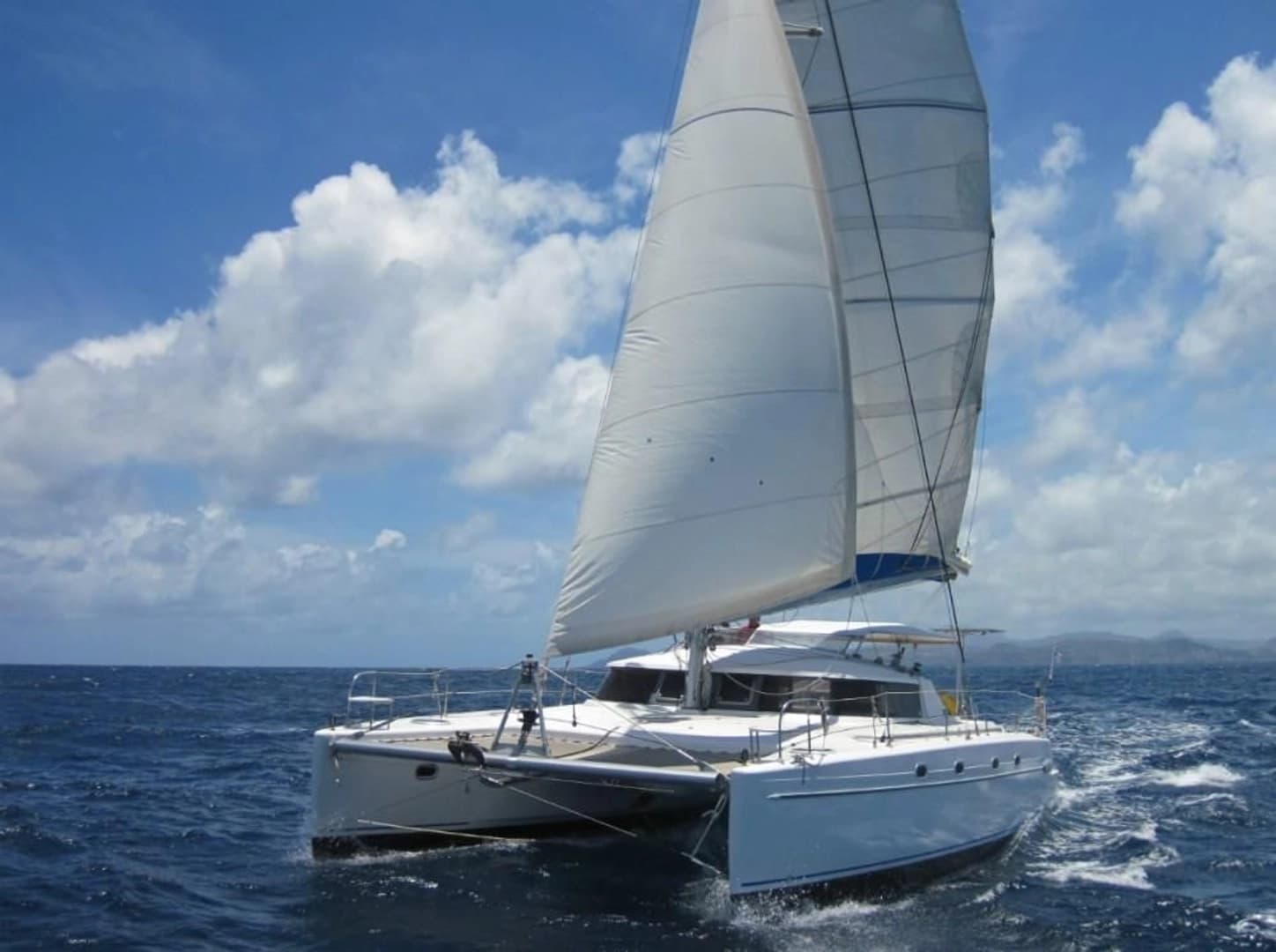 Sail trip catamaran - boat photo