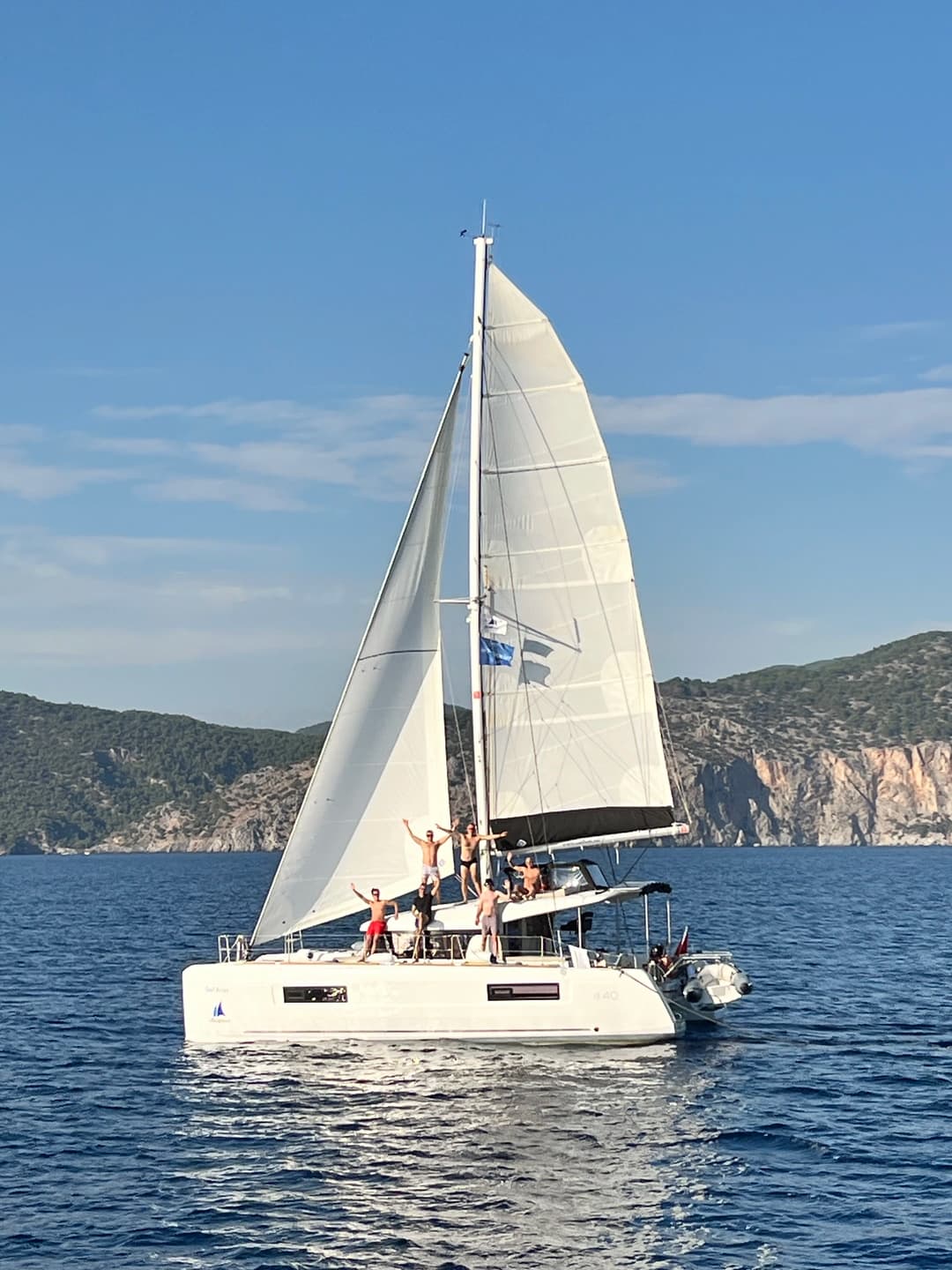 Catamaran handling practice - photo 5