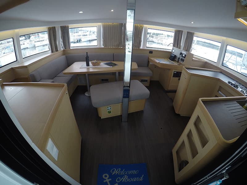 Boat interior
