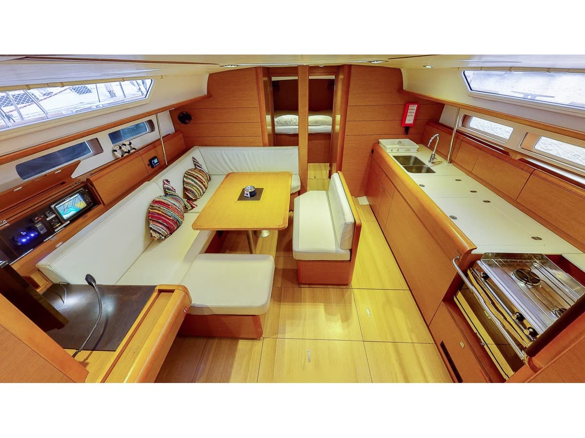 Boat interior