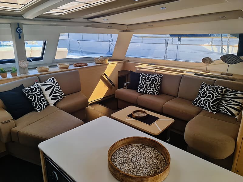 Boat interior