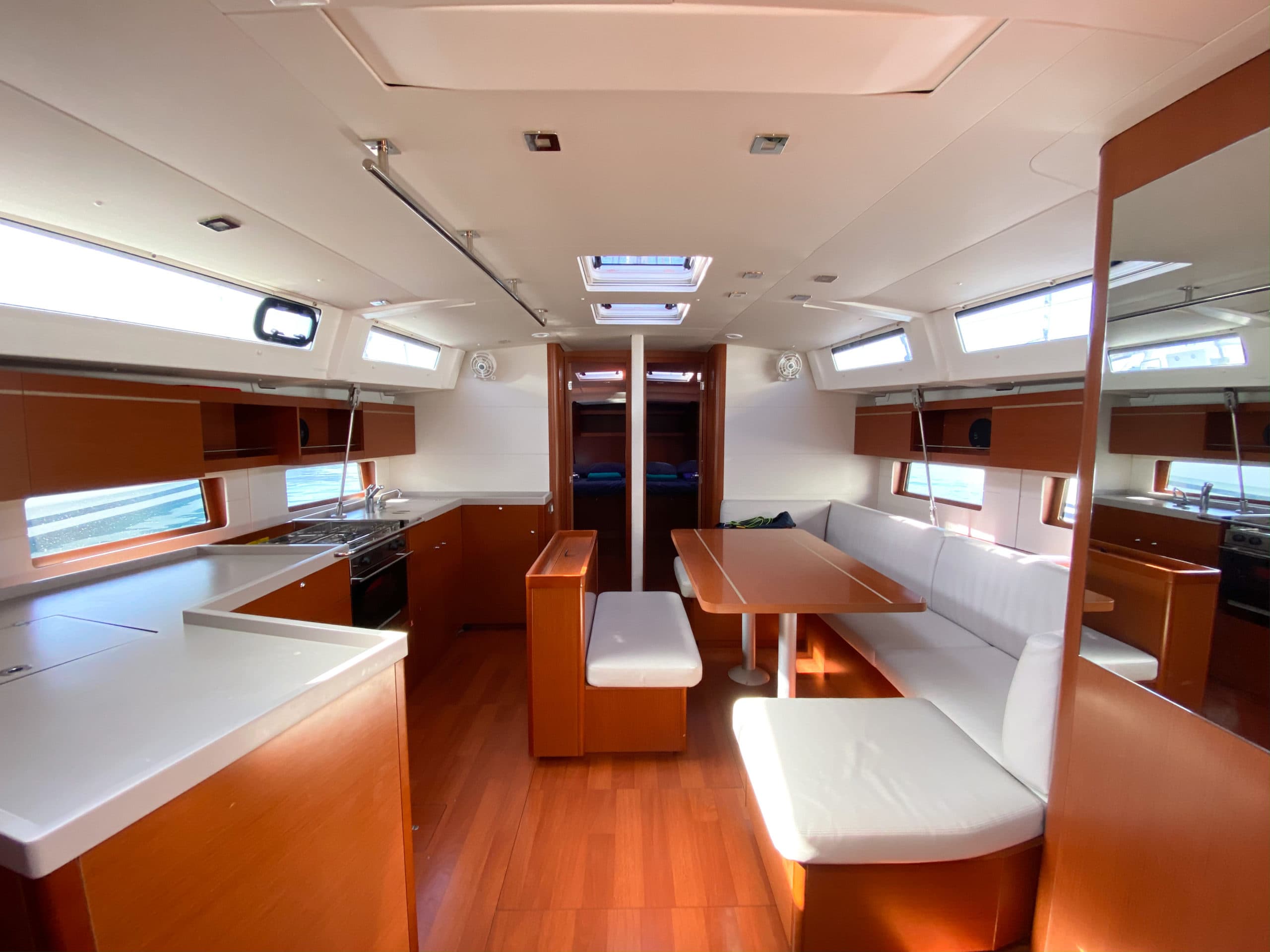 Boat interior