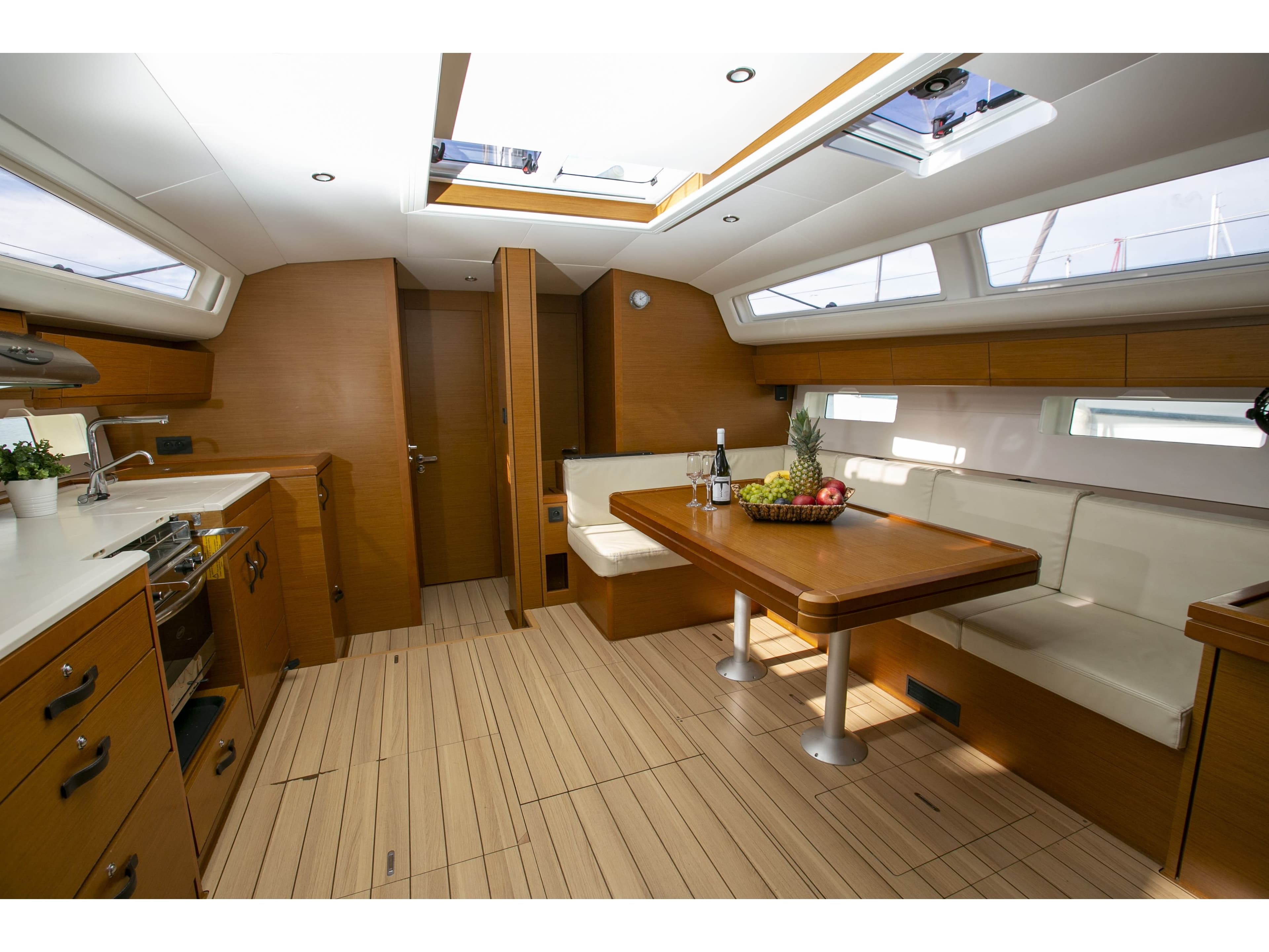 Boat interior