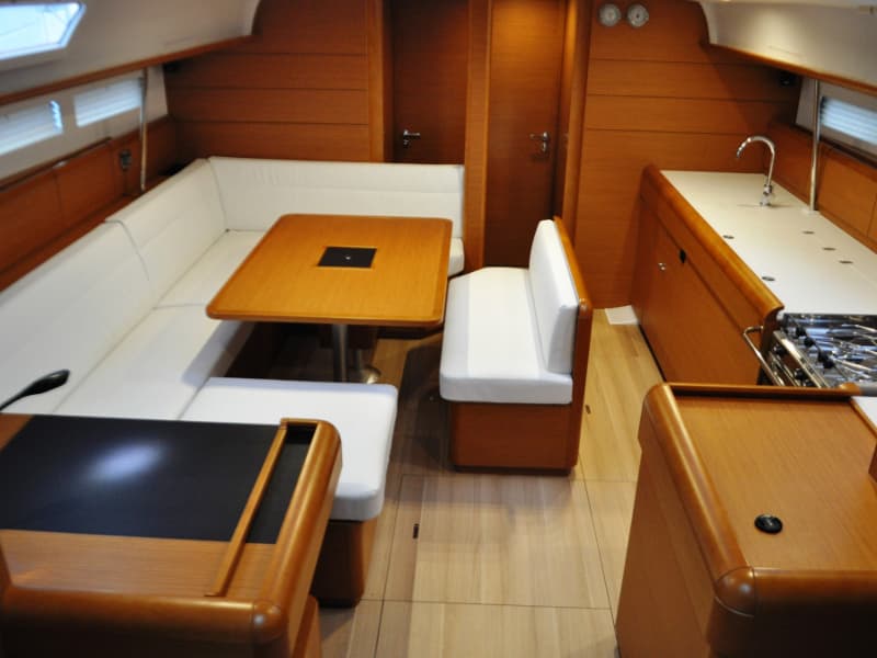 Boat interior