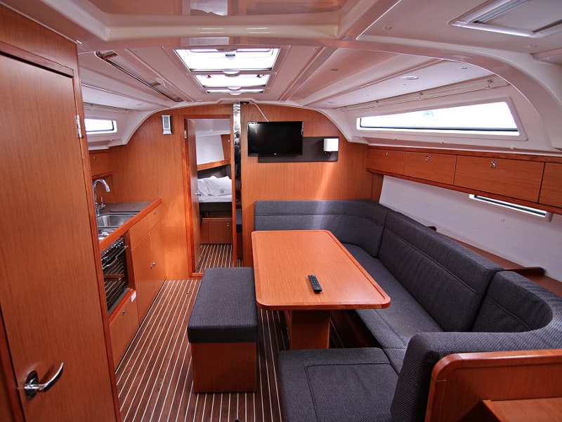 Boat interior