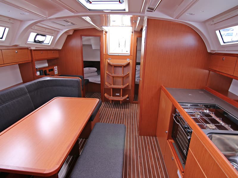 Boat interior