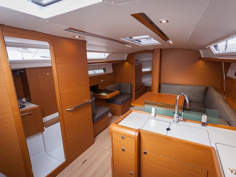 Boat interior