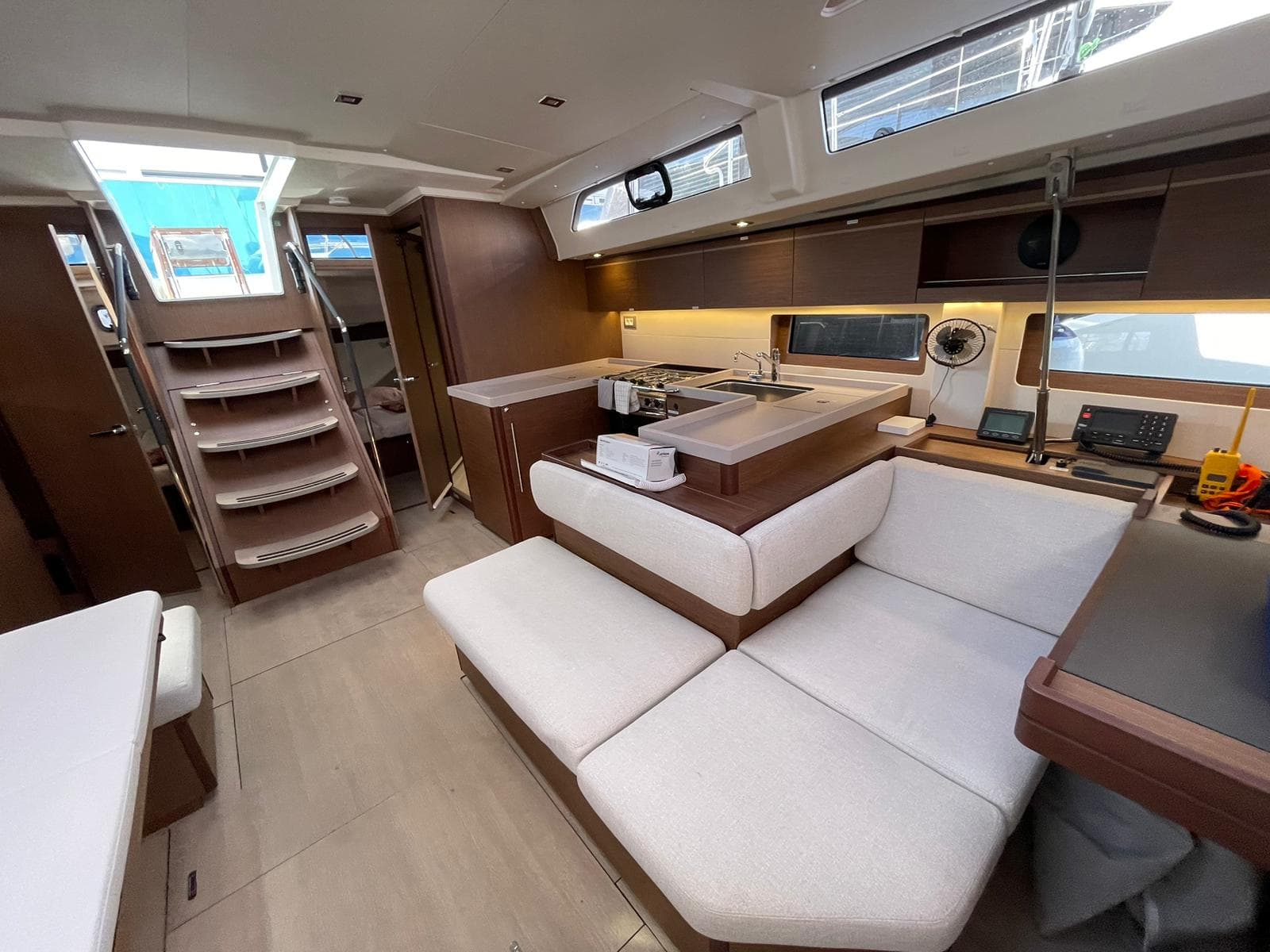 Boat interior