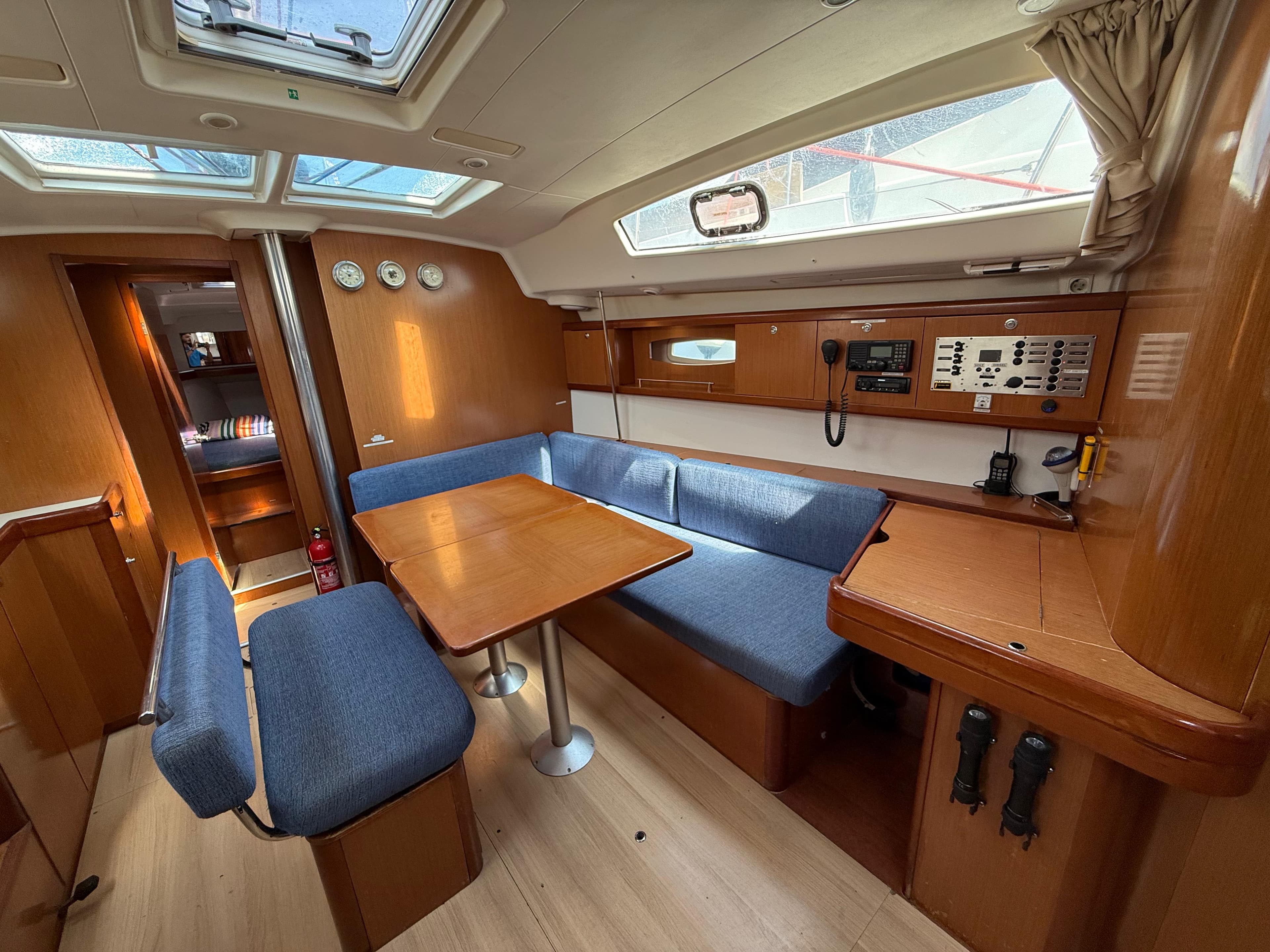 Boat interior