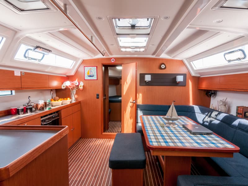 Boat interior