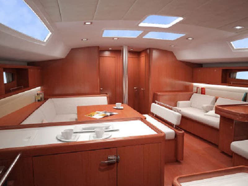 Boat interior