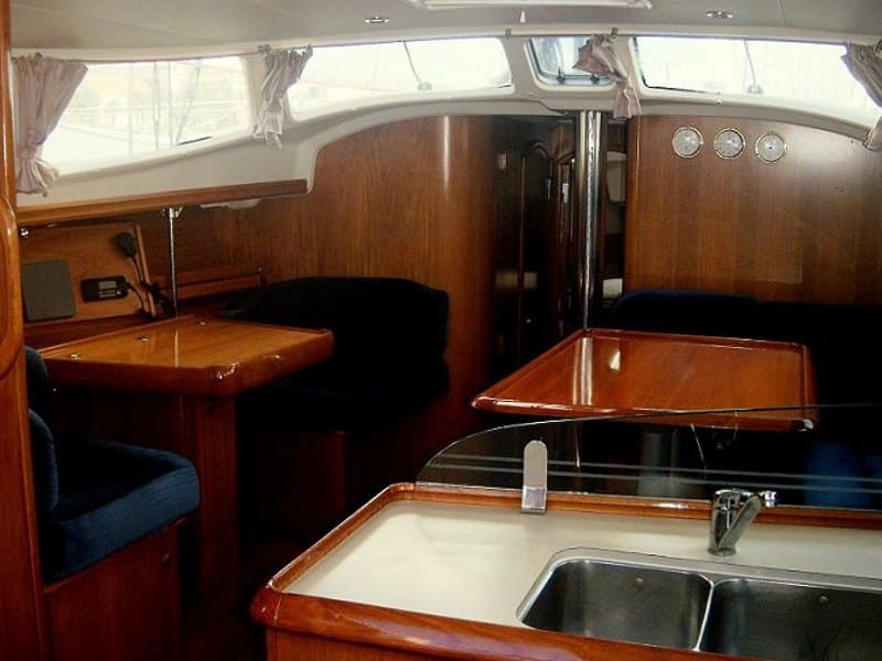 Boat interior