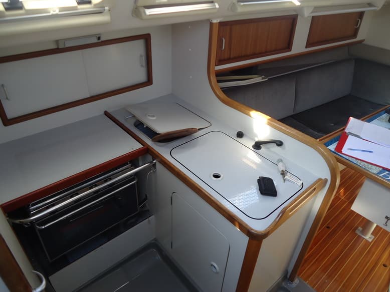 Boat interior