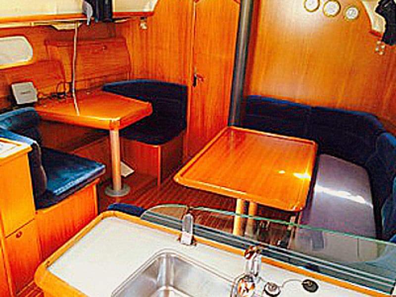 Boat interior