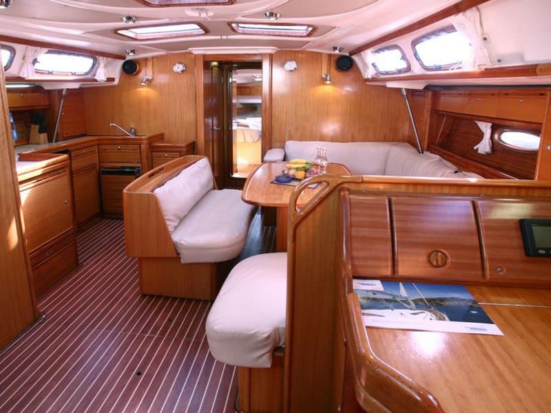 Boat interior