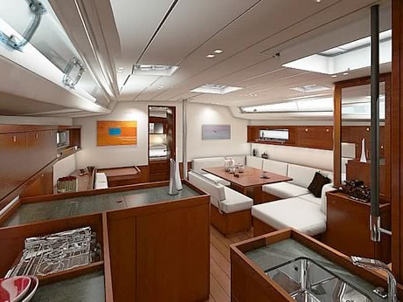 Boat interior