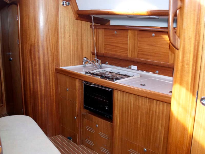 Boat interior