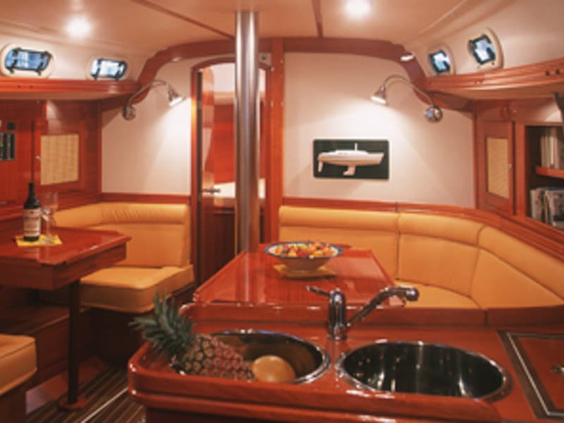 Boat interior