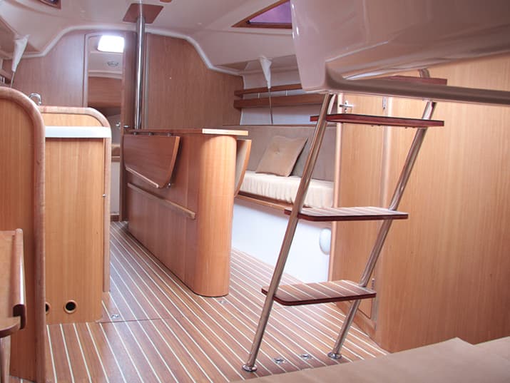 Boat interior