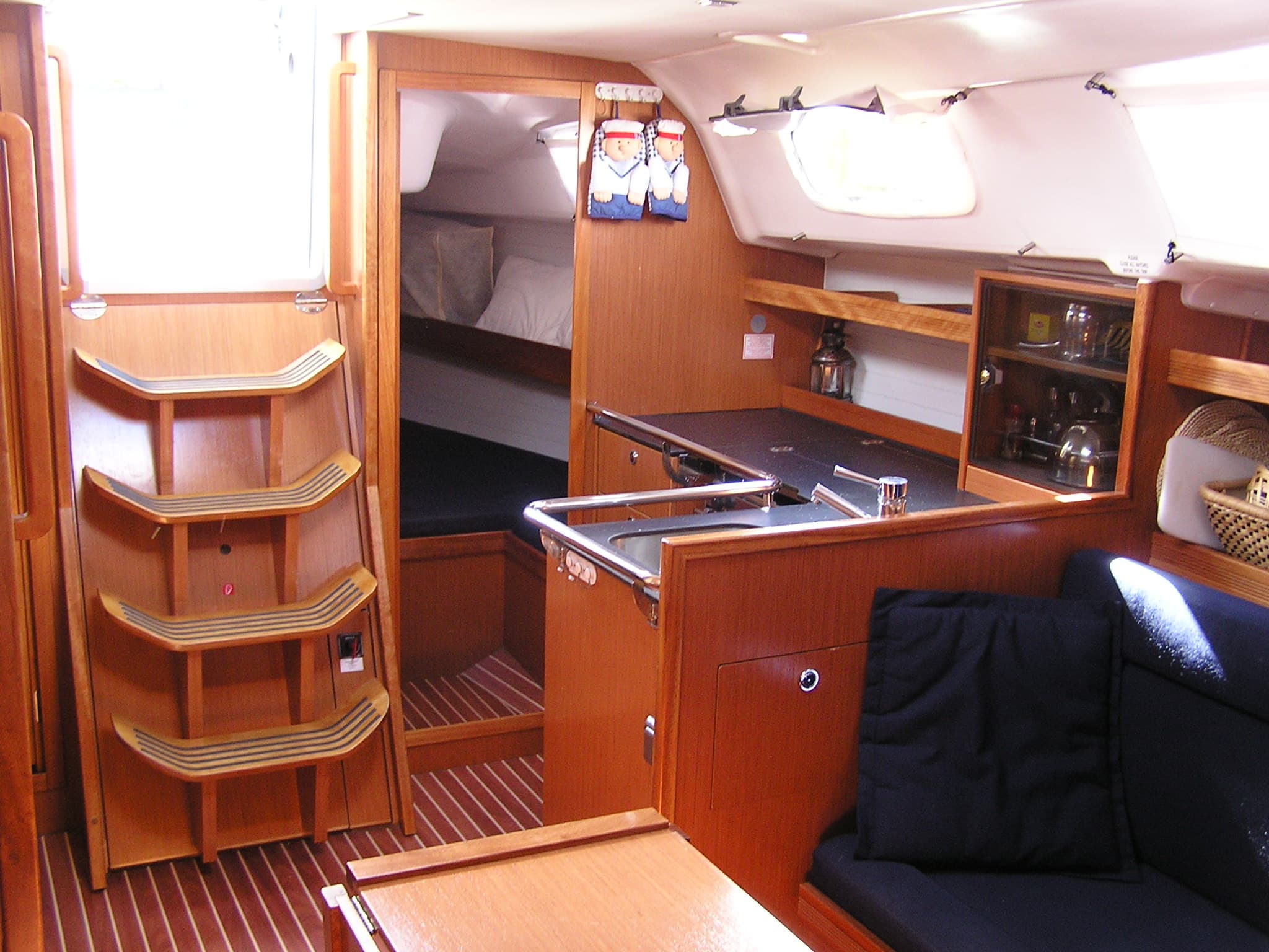 Boat interior
