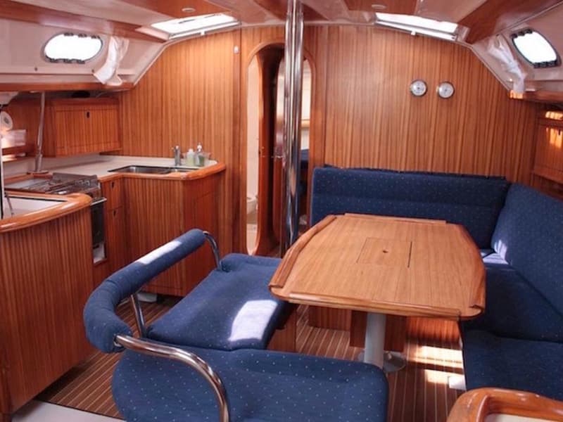 Boat interior