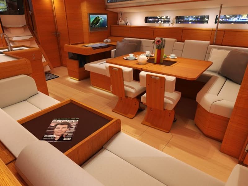 Boat interior