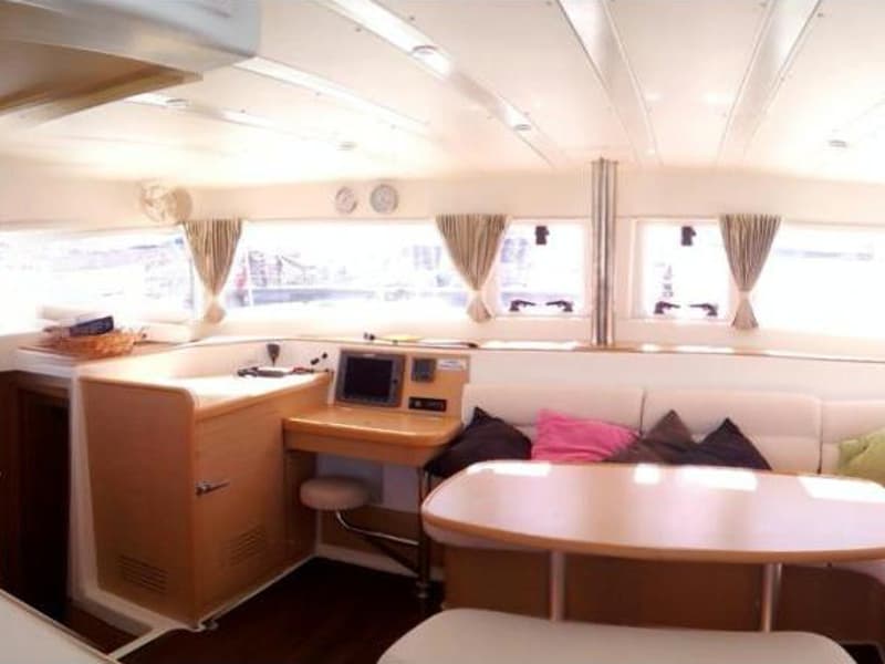 Boat interior