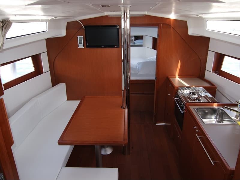Boat interior