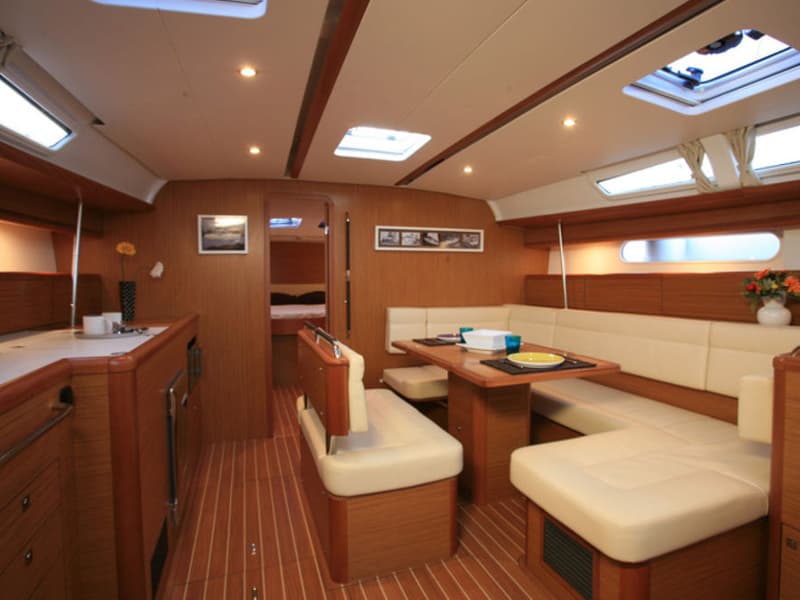 Boat interior