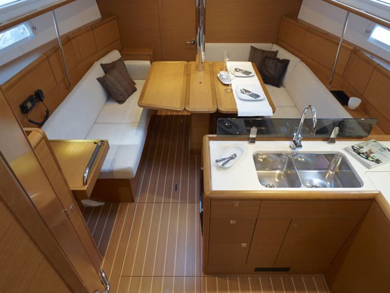 Boat interior
