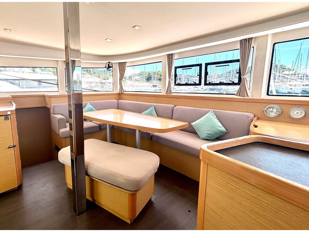 Boat interior