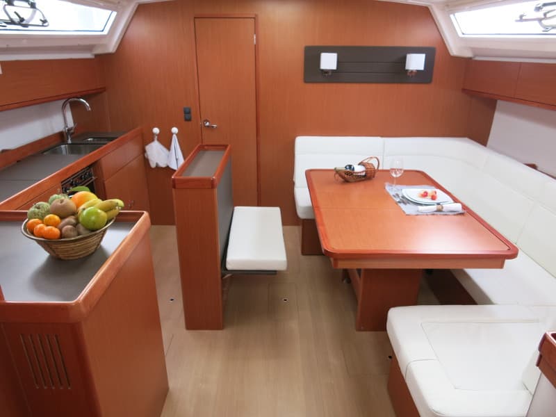 Boat interior