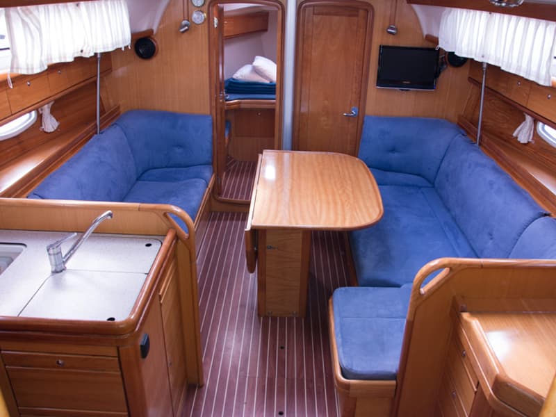 Boat interior