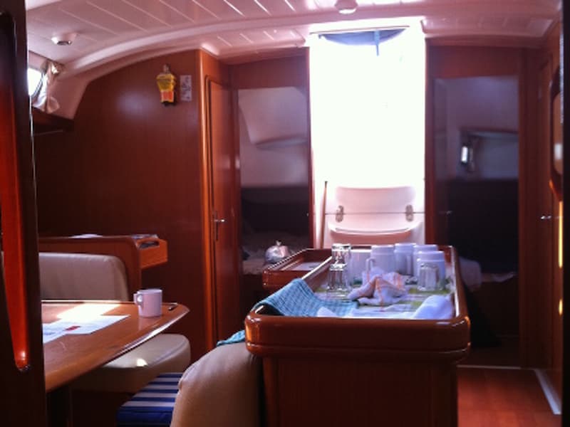 Boat interior
