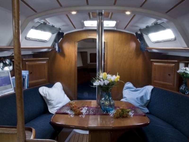 Boat interior